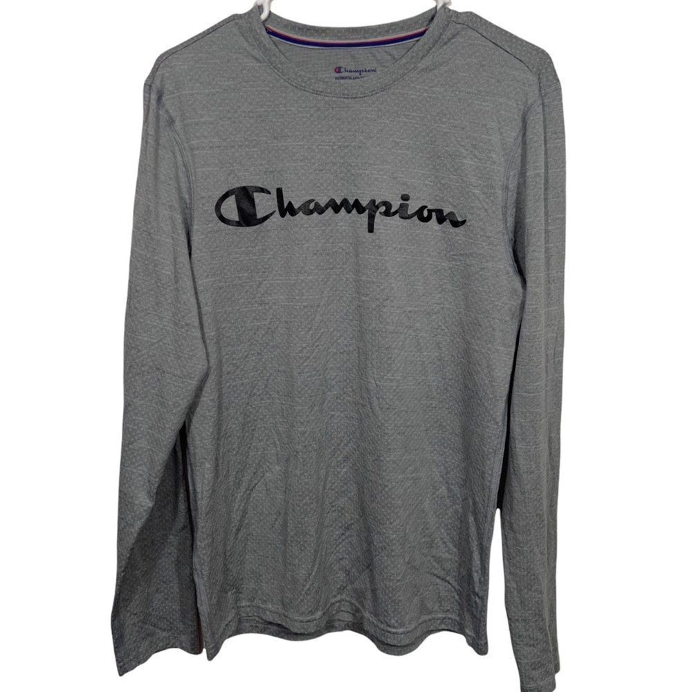 Champion Graphic Long Sleeve Activewear T-Shirt